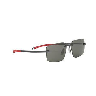 TAG HEUER Flex TH40027U unisex Grey Geometric Sunglasses