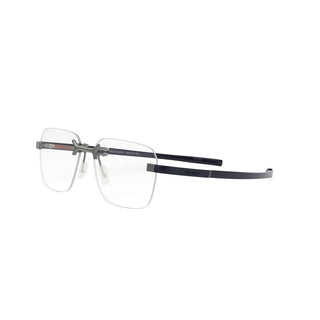 TAG HEUER Flex TH50006U unisex Silver Geometric Eyeglasses