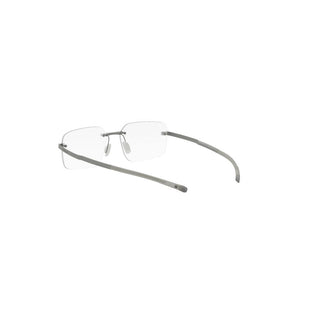 TAG HEUER Flex TH50021U unisex Silver Geometric Eyeglasses