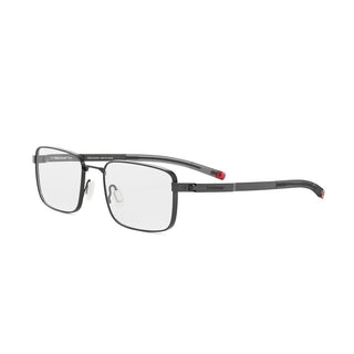 TAG HEUER Titanium GT TH50025U men Grey Rectangle Eyeglasses