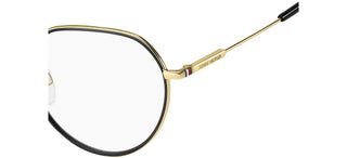 Tommy Hilfiger TH 1736/F men Gold Round Eyeglasses