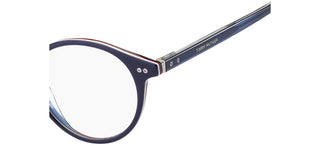 Tommy Hilfiger TH 1813 men Blue Round Eyeglasses