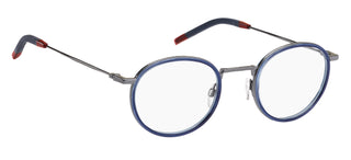 Tommy Hilfiger TH 1815 men Blue Round Eyeglasses