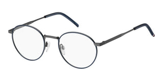 Tommy Hilfiger TH 1986 men Blue Round Eyeglasses