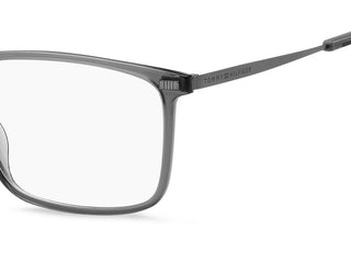 Tommy Hilfiger TH 2018 men Grey Squared Eyeglasses