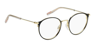 Tommy Hilfiger TH 2024 unisex Black Round Eyeglasses