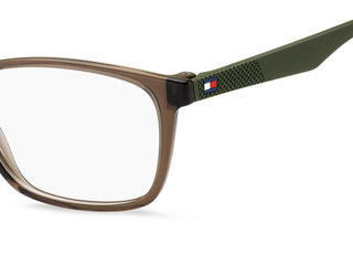 Tommy Hilfiger TH 2025 unisex Brown Squared Eyeglasses