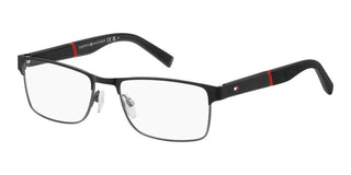 Tommy Hilfiger TH 2041 men Black Geometric Eyeglasses