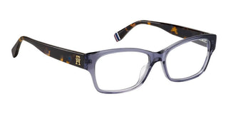 Tommy Hilfiger TH 2055 women Blue Geometric Eyeglasses