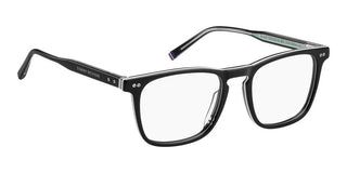 Tommy Hilfiger TH 2069 men Black Squared Eyeglasses