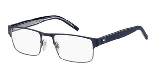 Tommy Hilfiger TH 2074 men Blue Rectangle Eyeglasses