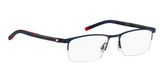 Tommy Hilfiger TH 2079 men Blue Rectangle Eyeglasses