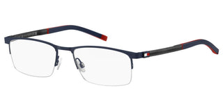 Tommy Hilfiger TH 2079 men Blue Rectangle Eyeglasses