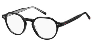 Tommy Hilfiger TH 2128 men Black Geometric Eyeglasses