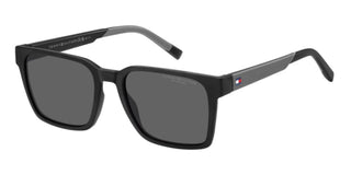 Tommy Hilfiger TH 2143/S men Black Rectangle Sunglasses