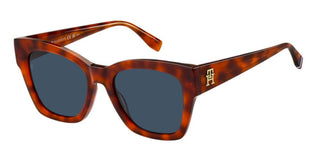 Tommy Hilfiger TH 2156/S women Havana Rectangle Sunglasses