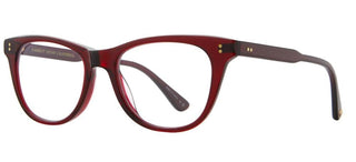 Garrett Leight TIA JANE unisex Red Cat Eye Eyeglasses