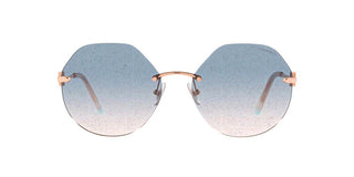 Tiffany & Co. TIFFANY T TF 3077 women Rose gold Geometric Sunglasses