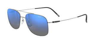 Silhouette TITAN BREEZE 8716 men Silver Geometric Sunglasses