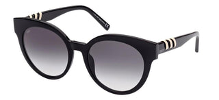 Tod's TO0275 women Black Round Sunglasses