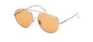 Tod's TO0276 women Rose gold Pilot Sunglasses