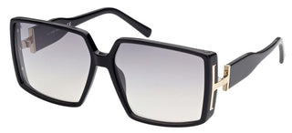 Tod's TO0289 women Black Geometric Sunglasses