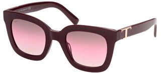 Tod's TO0301 women Red Geometric Sunglasses