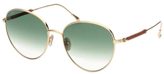 Tod's TO0303 women Gold Round Sunglasses