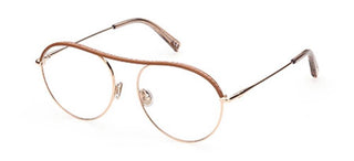 Tod's TO5235 women Rose gold Pilot Eyeglasses