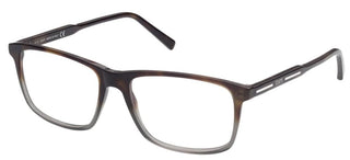 Tod's TO5251 men Brown Geometric Eyeglasses