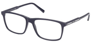 Tod's TO5251 men Blue Geometric Eyeglasses