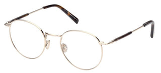 Tod's TO5253 men Gold Round Eyeglasses