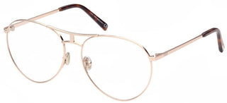 Tod's TO5257 unisex Rose gold Pilot Eyeglasses