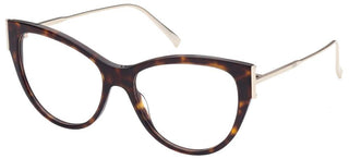 Tod's TO5258 women Havana Cat Eye Eyeglasses