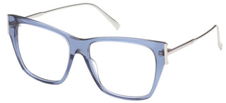 Tod's TO5259 women Blue Butterfly Eyeglasses