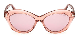 Tom Ford TONI FT 1111 unisex Pink Cat Eye Sunglasses