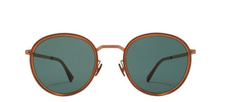 Mykita TUVA unisex Brown Geometric Sunglasses