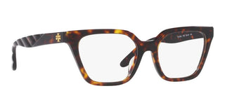 Tory Burch TY 2133U women Brown Geometric Eyeglasses