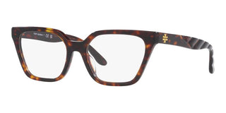 Tory Burch TY 2133U women Brown Geometric Eyeglasses