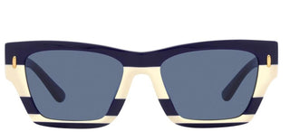 Tory Burch TY 7169U women Blue Geometric Sunglasses