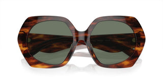 Tory Burch TY 7195U women Brown Geometric Sunglasses