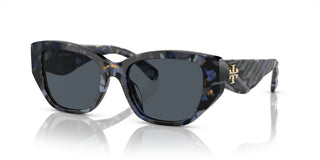 Tory Burch TY 7196U women Havana Cat Eye Sunglasses