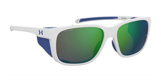 Under Armour UA GLACIAL men White Geometric Sunglasses