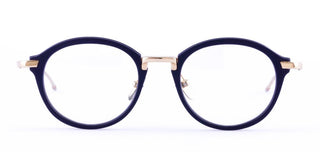 Thom Browne UEO011A-G0003 unisex Blue Round Eyeglasses