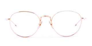 Thom Browne UEO119A-G0001 unisex Rose gold Pantos Eyeglasses