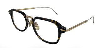 Thom Browne UEO423A-G0003 unisex Havana Geometric Eyeglasses