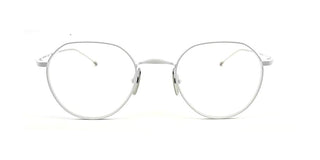 Thom Browne UEO914A-G0001 unisex Silver Geometric Eyeglasses