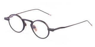 Thom Browne UEO931A-G0001 unisex Black Round Eyeglasses