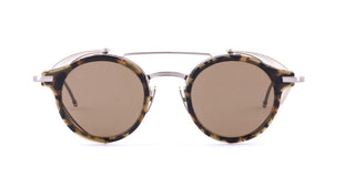 Thom Browne UES804A-G0003 men Havana Round Sunglasses