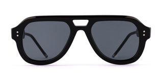 Thom Browne UES923A-G0002 unisex Black Pilot Sunglasses